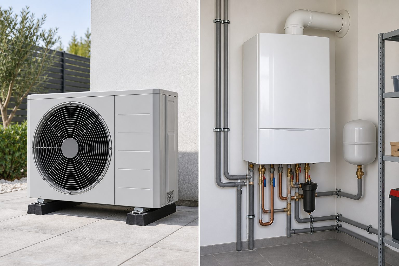 Aerotermia vs caldera de gas en Valencia: costes, consumo y amortización para elegir bien
