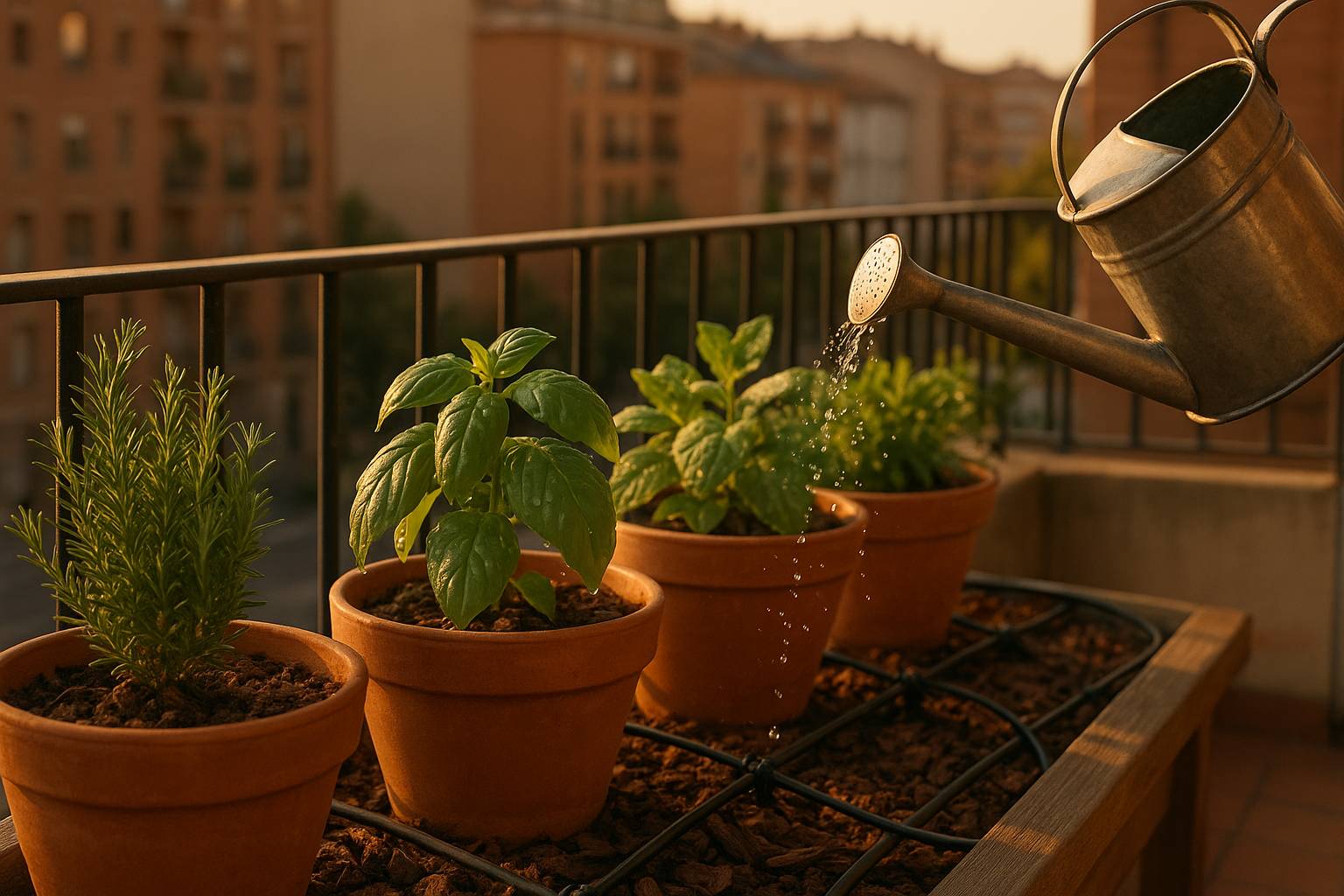 Cómo ahorrar agua al regar tus plantas sin que se sequen
