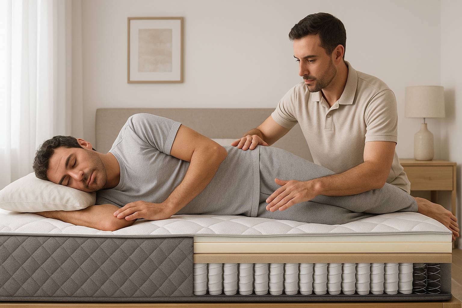Cómo elegir el mejor colchón según tu tipo de espalda