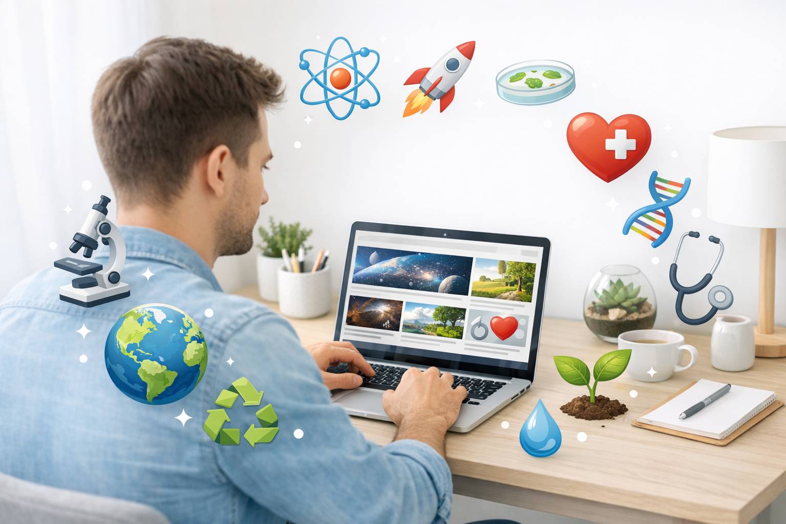 Entra en curiosones.com y descubre curiosidades sobre ciencia, salud y medio ambiente