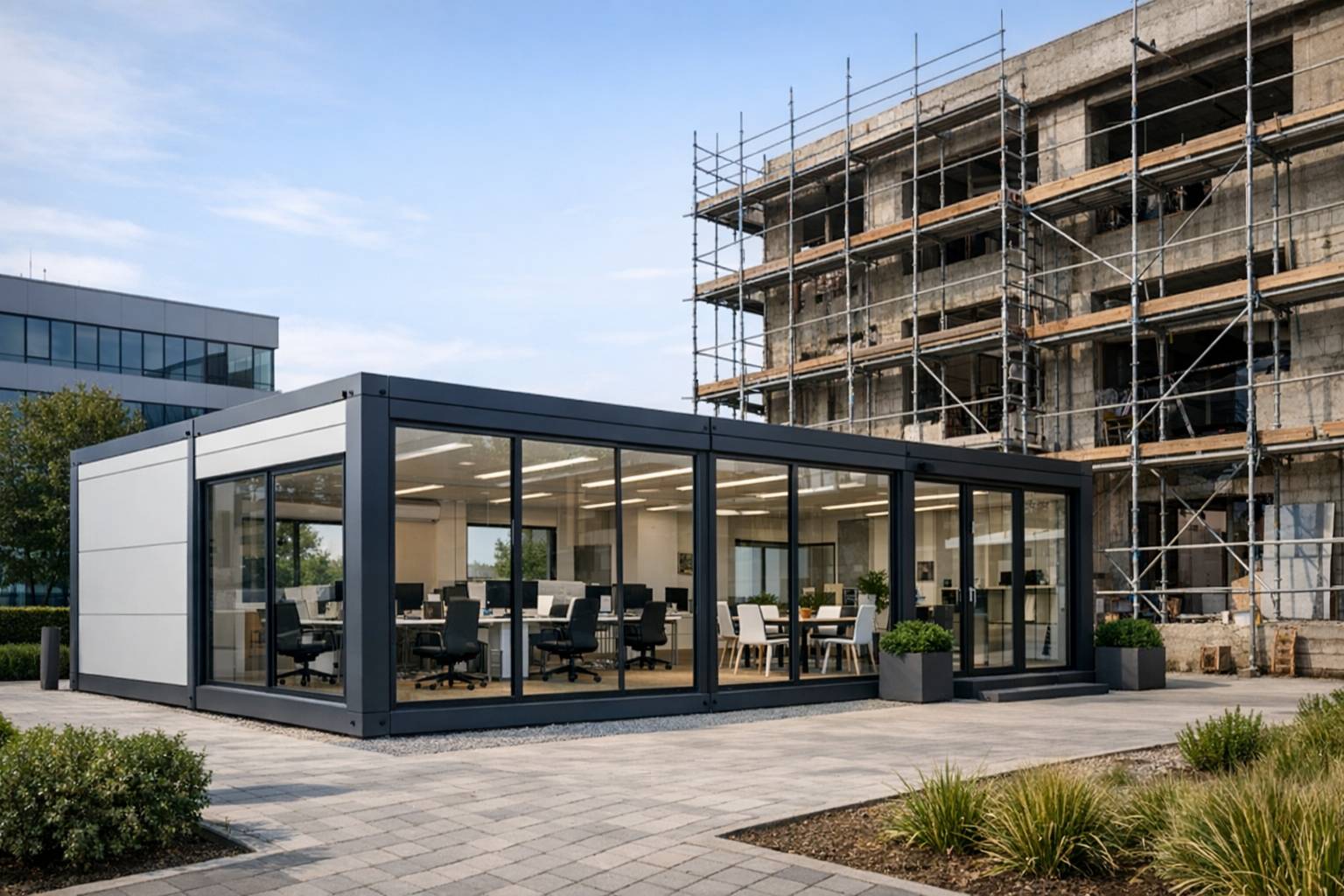 Oficinas modulares prefabricadas vs reforma tradicional: por qué optar y cuándo